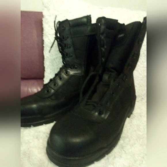 BATES sz 11 steel toe boots - Picture 1 of 10